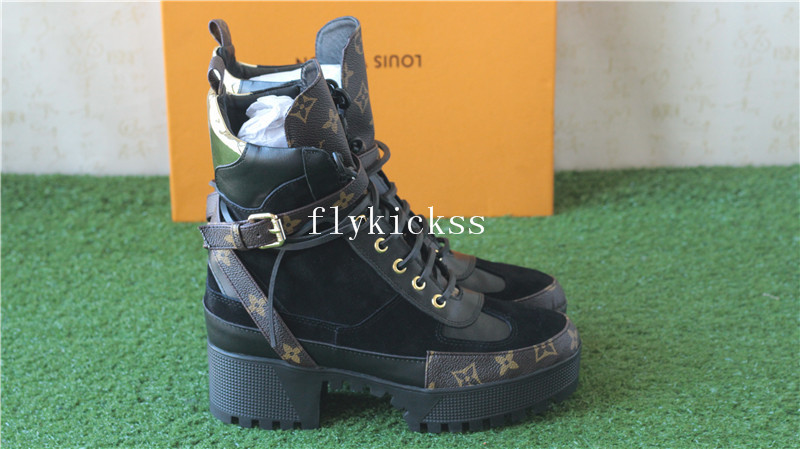 Brand LVS Girl Boots Black